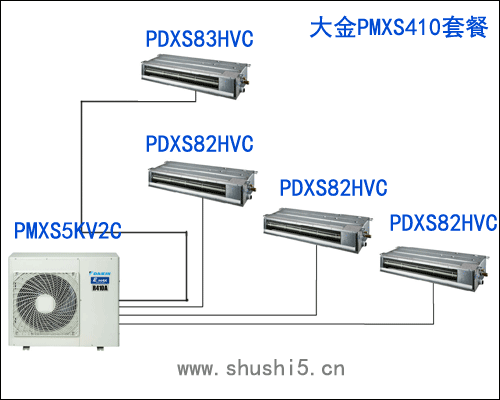 大金PMXS401空调套餐-武汉大金PMX中央空调系列